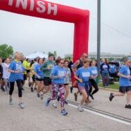Starting the GiGiFIT Acceptance Challenge 5K in Hoffman Estates, IL 