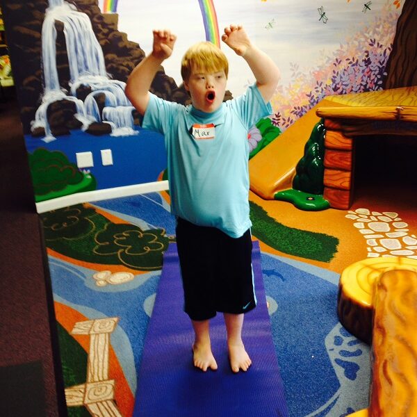 Max in Big Foot Pose